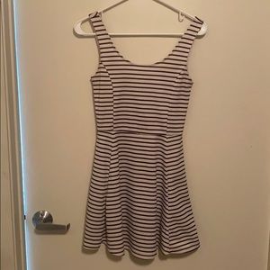 H&M Striped Skater Dress